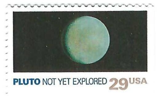 STAMP US SCOTT 2577 "Pluto" 29 CENT 1991 MNH