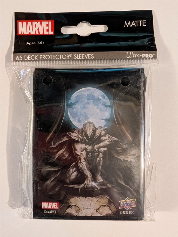 65 Matte Deck Protector Sleeves, Ultra PRO, Marvel, Moon Knight
