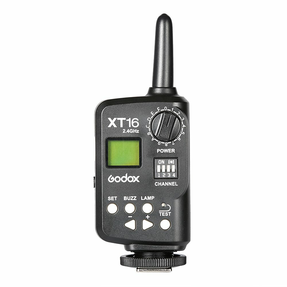 Godox XT-16 2.4G Wireless Transmitter Receiver SK400 DE300 Studio Strobe Flash