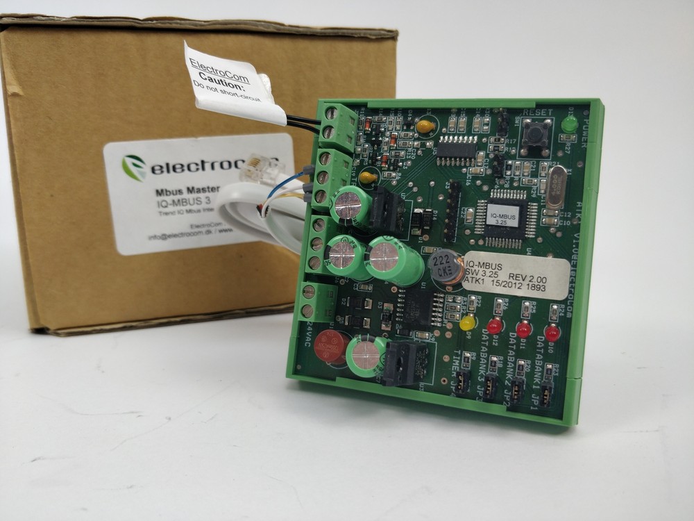 Electrocom IQ-MBUS-3 Mbus Master Interface