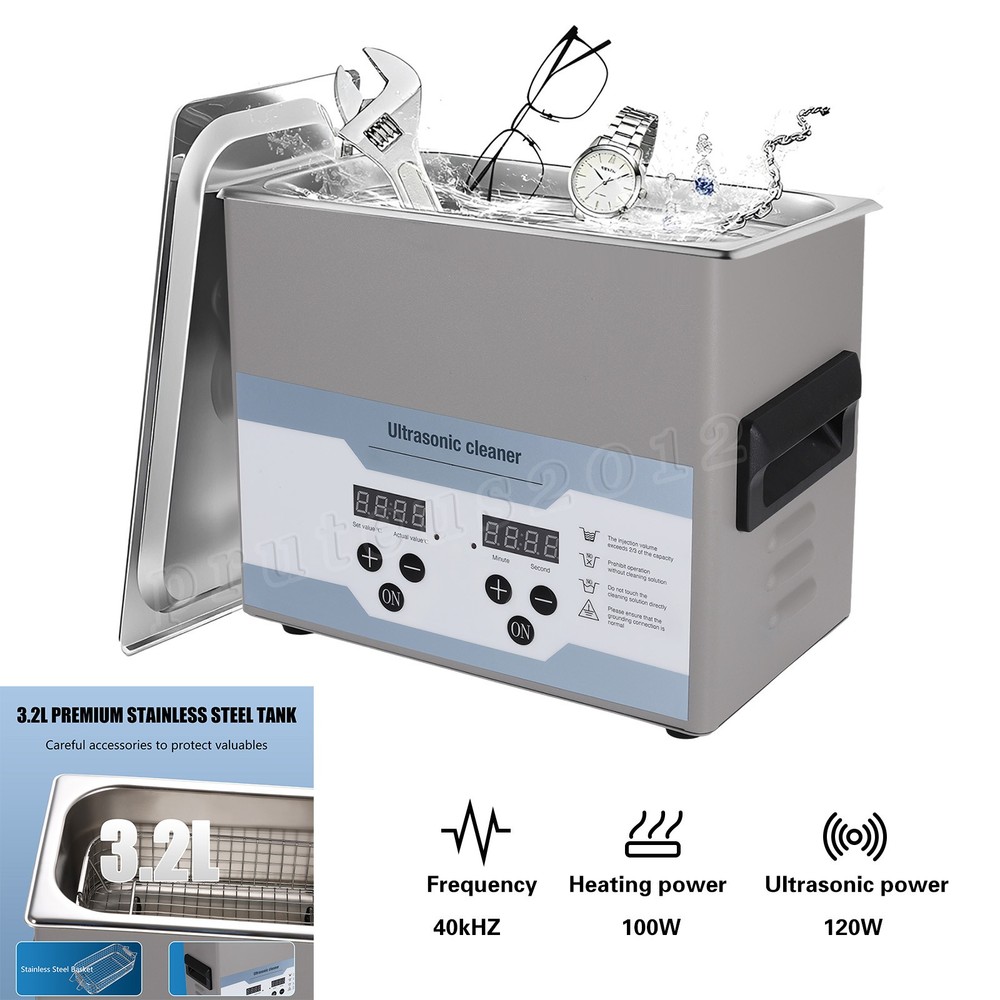 Ultrasonic Cleaner Digital Timer, Heater