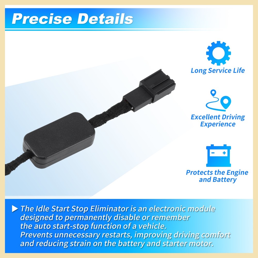 Auto Start Stop Eliminator for Jeep Compass 22-2025 Auto Stop Start Disable