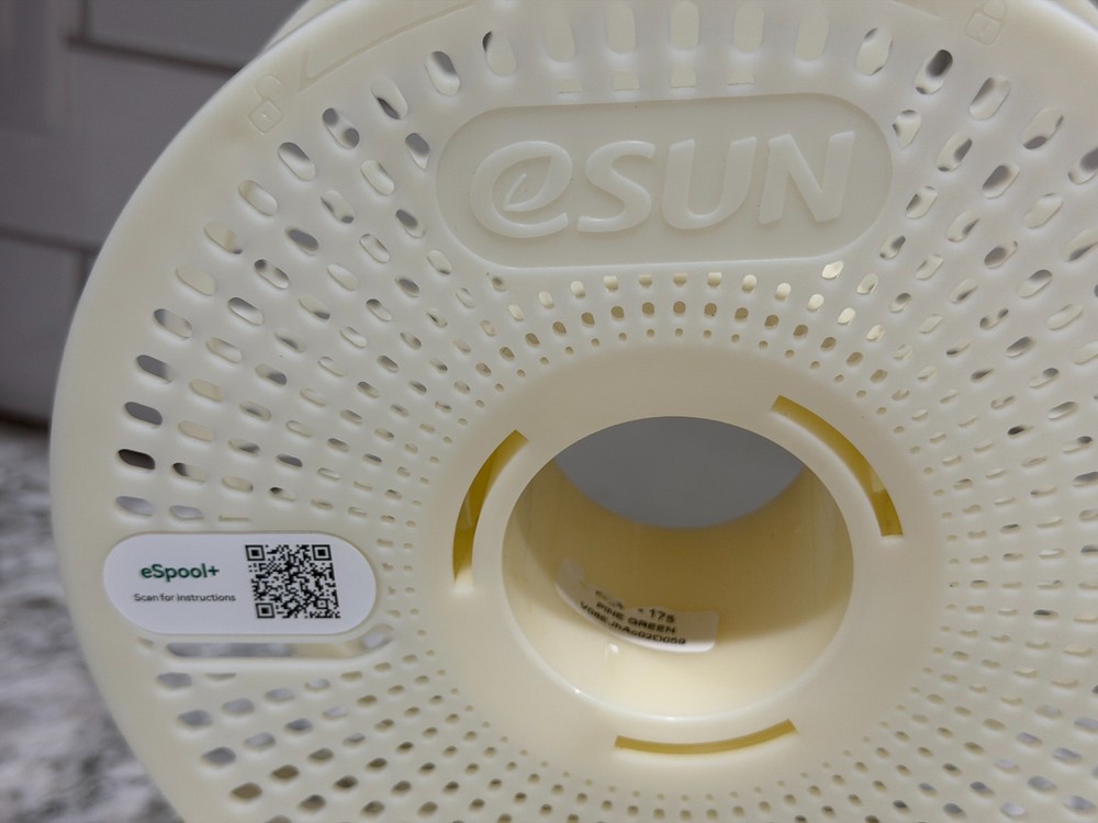 eSun eSpool+ filament spool for refillament refills 4 pack