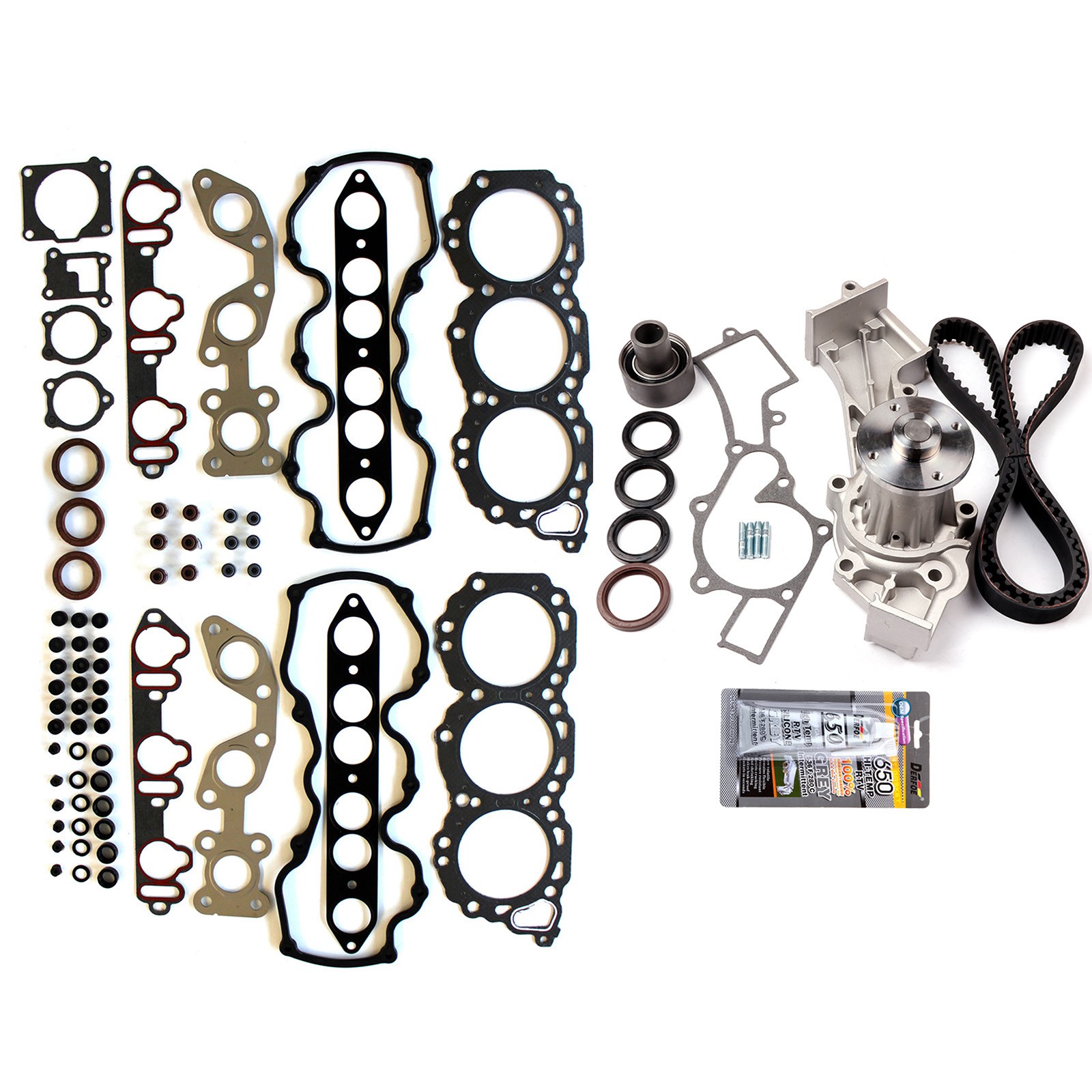 2000-2003 for Nissan for Xterra 3.3L Timing Belt Water Pump Head Gasket Set SOHC