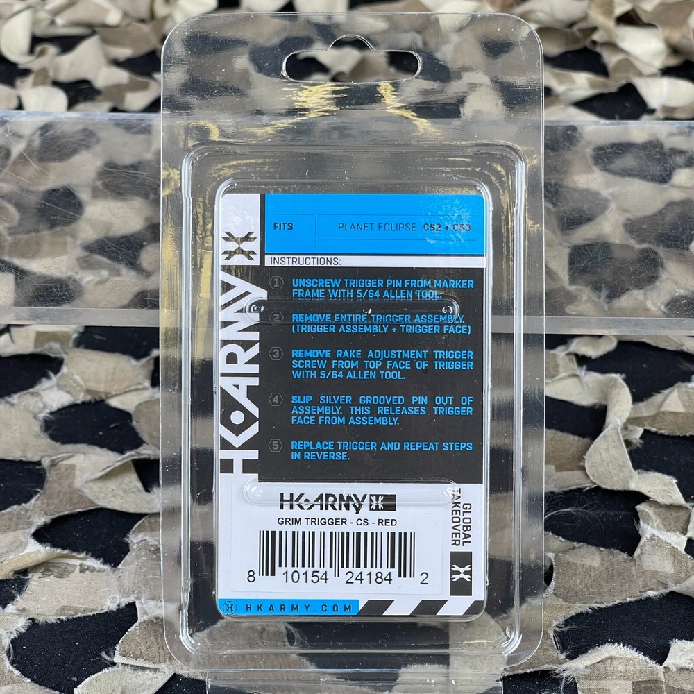 NEW HK Army CS2/CS3 Grim Death Blade Trigger - Red