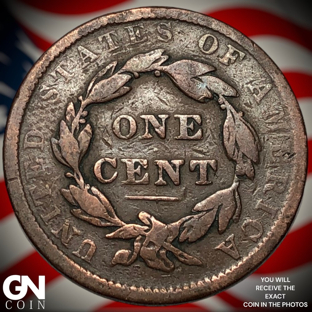 1837 Coronet Head Large Cent M0128