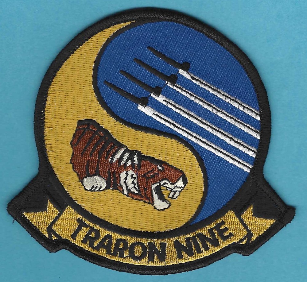UNITED STATES NAVY TRARON NINE TRAINING SQUADRON PATCH