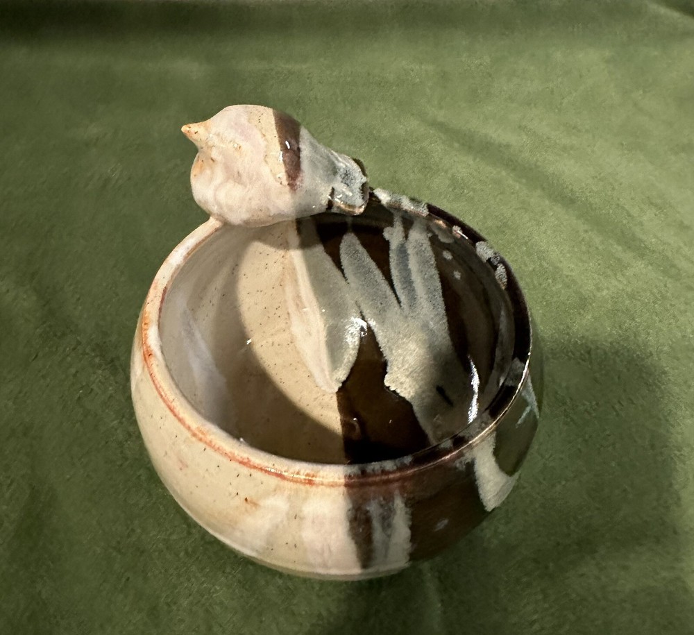 Shane Porter Pottery Handcrafted Abstract Clay Bowl