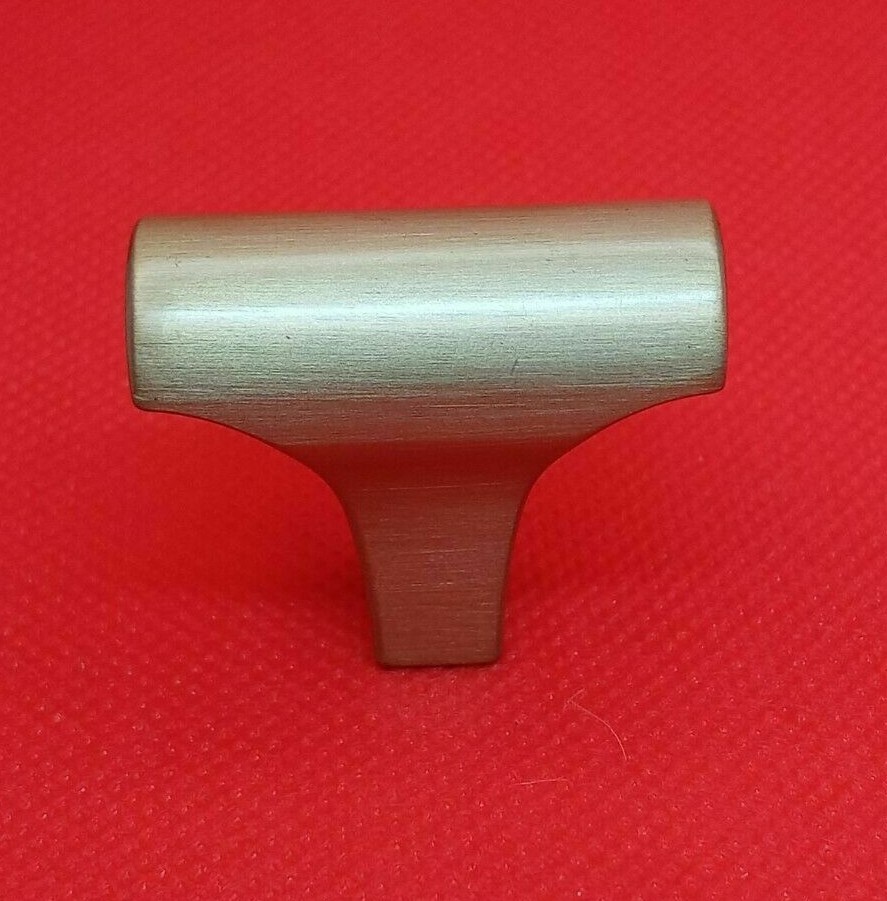 10 PACK Home Decorators Satin Brass T-Shaped Cabinet Knobs 10XCAB000025BBZ