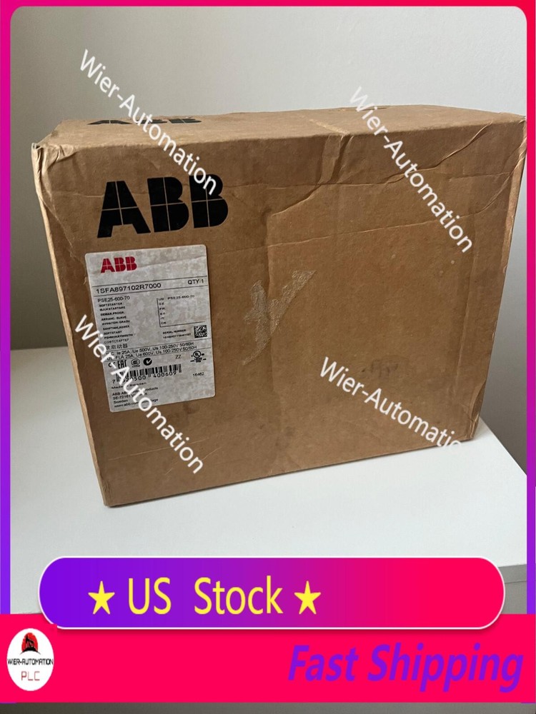 ABB PSE25-600-70 Solid State Soft Starter 208-600 VAC 3-Phase 50/60 25 Amp