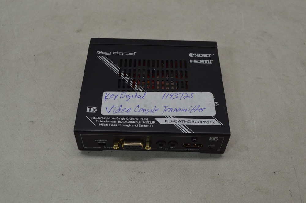 Key Digital KD-CATHD500ProTx HDBT/HDMI Video Console Transmitter