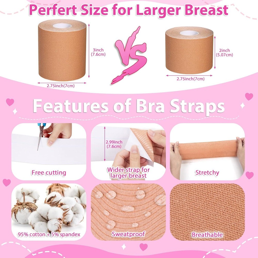 Breast Tape Lift Pink