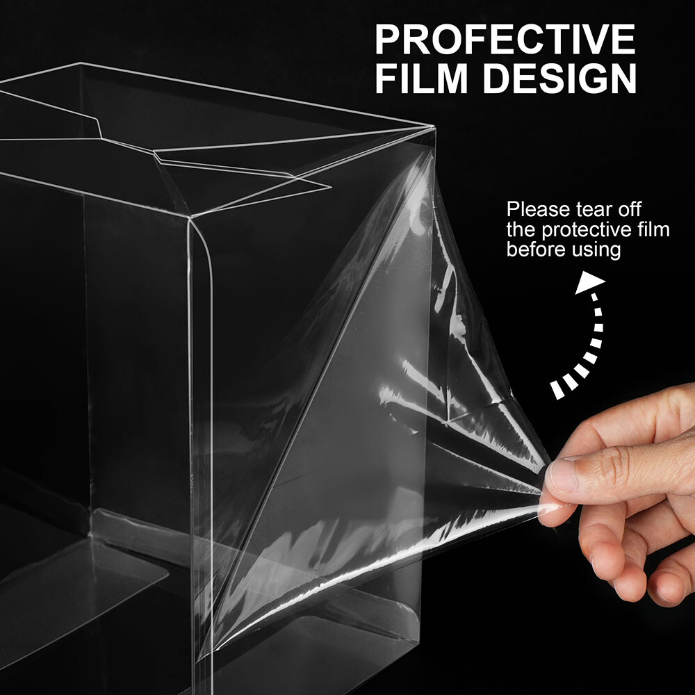 Protectors Compatible for Funko Pop! 6" Figures Plastic Display Vinyl Box 0.5mm