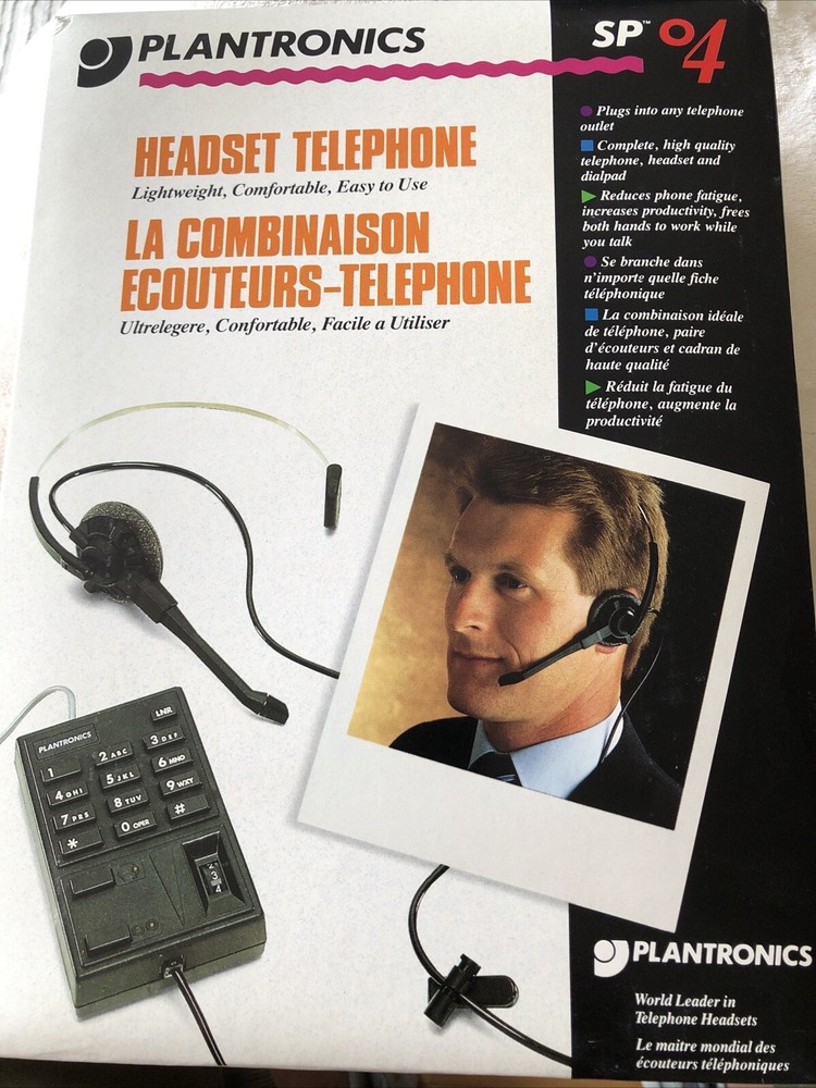 New Plantronics SP 04