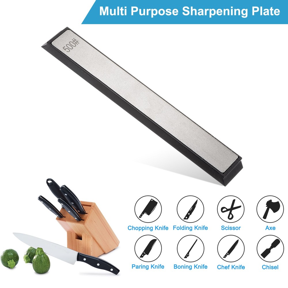 10pcs Sharpening Plate Set 80-3000 Grit Sharpener with a Non-Slip Base