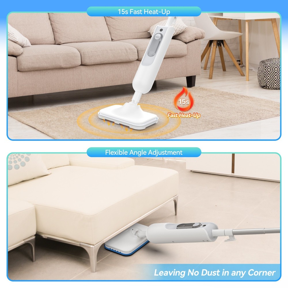 INSE 10-in-1 Multi-Function Steam Mop