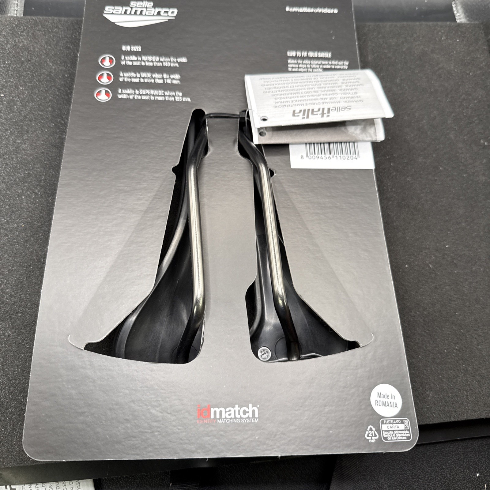 Selle San Marco Aspide Short Narrow 139mm S3 (9419-32)