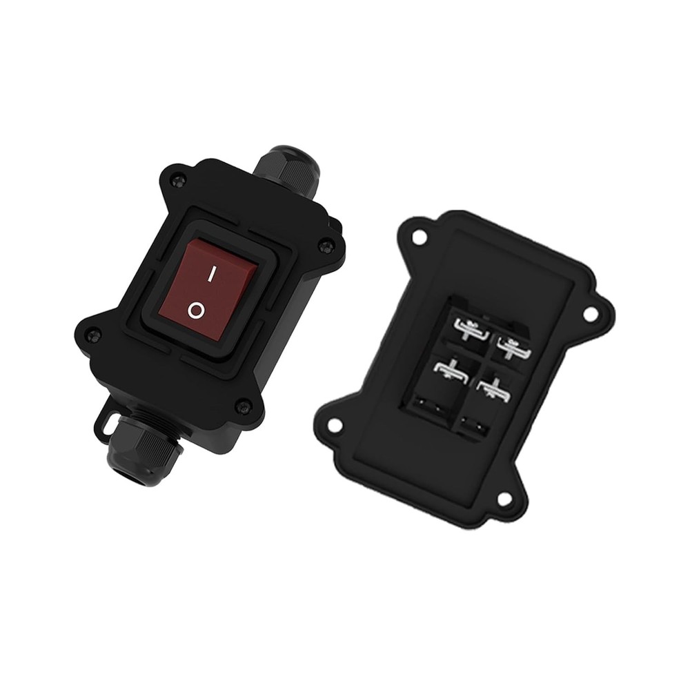30A Outdoor Waterproof Rocker Switch - Durable Toggle with Certification