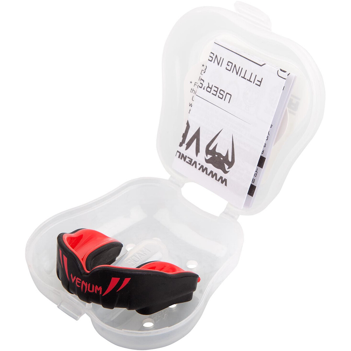 Venum Challenger Kid's Gel and Rubber Protective Mouthguard with Case