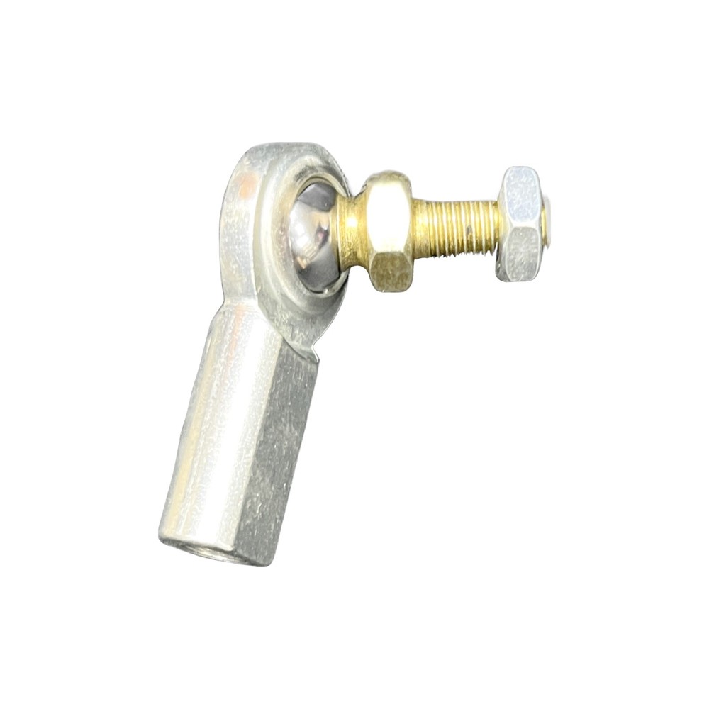 1/4" Female Heim Joint/Rod End with Stud and Jam Nut