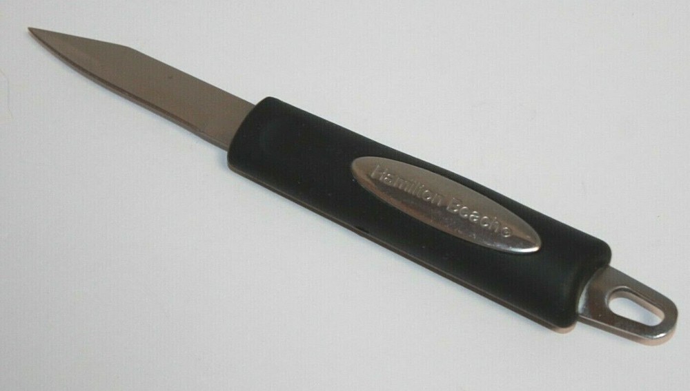 Hamilton Beach Easy Grip Paring Knife Black Handle