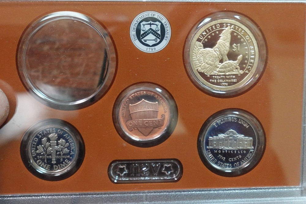 2013 United States Mint Proof Set with COA INCOMPLETE MISSING HALF DOLLAR