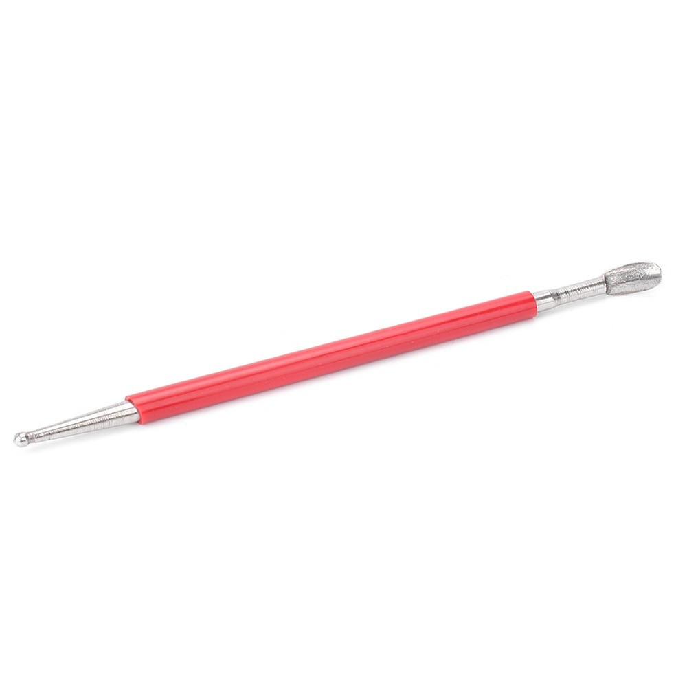 Modelling Tools Kit Set Red + Silver For shaping wax or PMC Silver Clay
