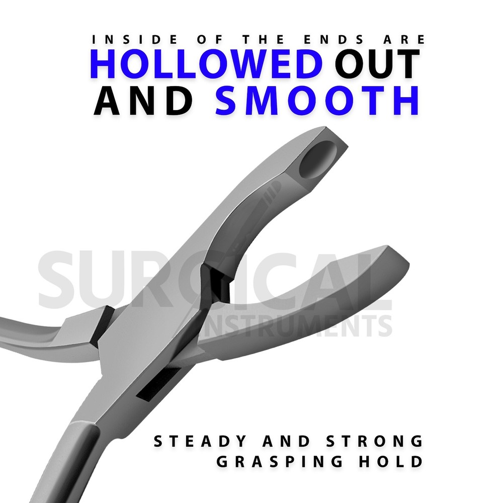 6" Ring Closing Pliers (Blue) Body Piercing Tool Instruments Stainless German Gr