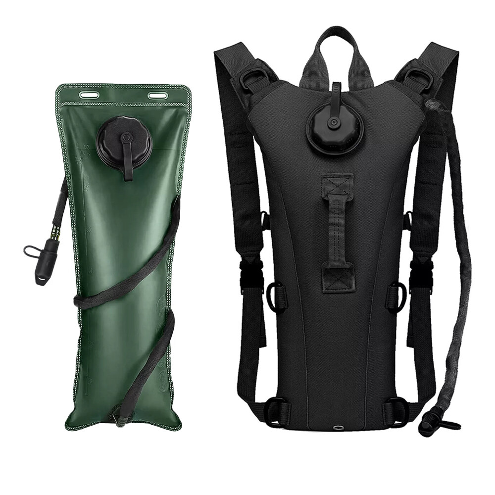 3L Water Bladder Bag Hydration System Backpack Drinking Pack for Cycling Hiking