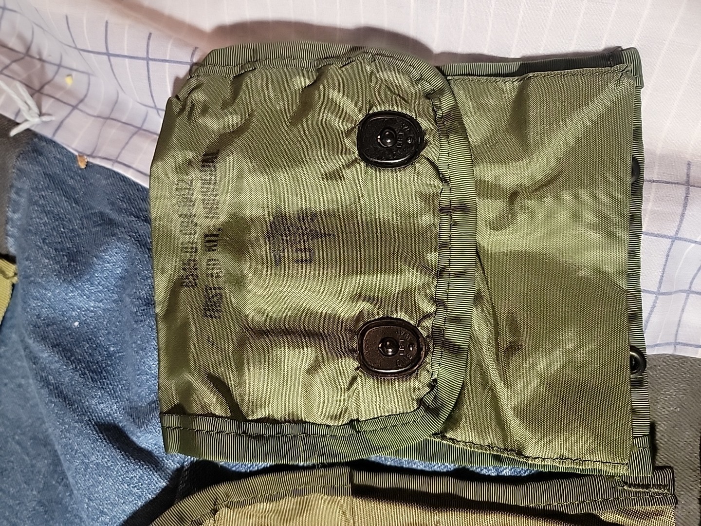 USGI LG Army Web PISTOL BELT & Army Y SUSPENDERS Set LBE ALICE+2 canteen+Pouches