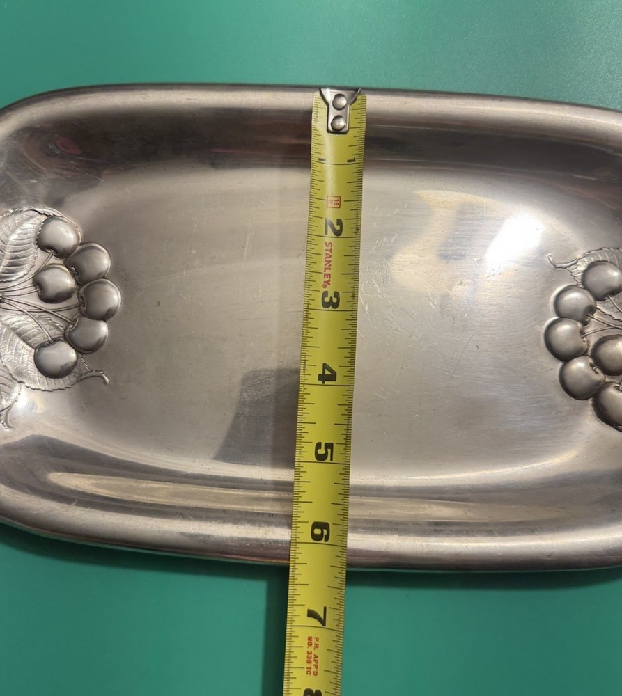 Wallace Sterling Silver Cherry Tray 413gr