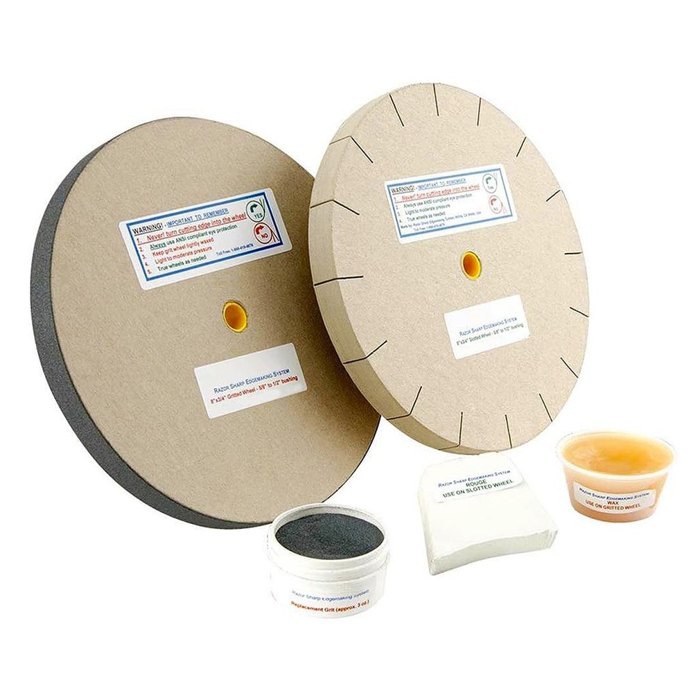 Razor Sharp Edgemaking System 8 Inch Deluxe Blade Sharpening Kit, For 6 Inch Ben