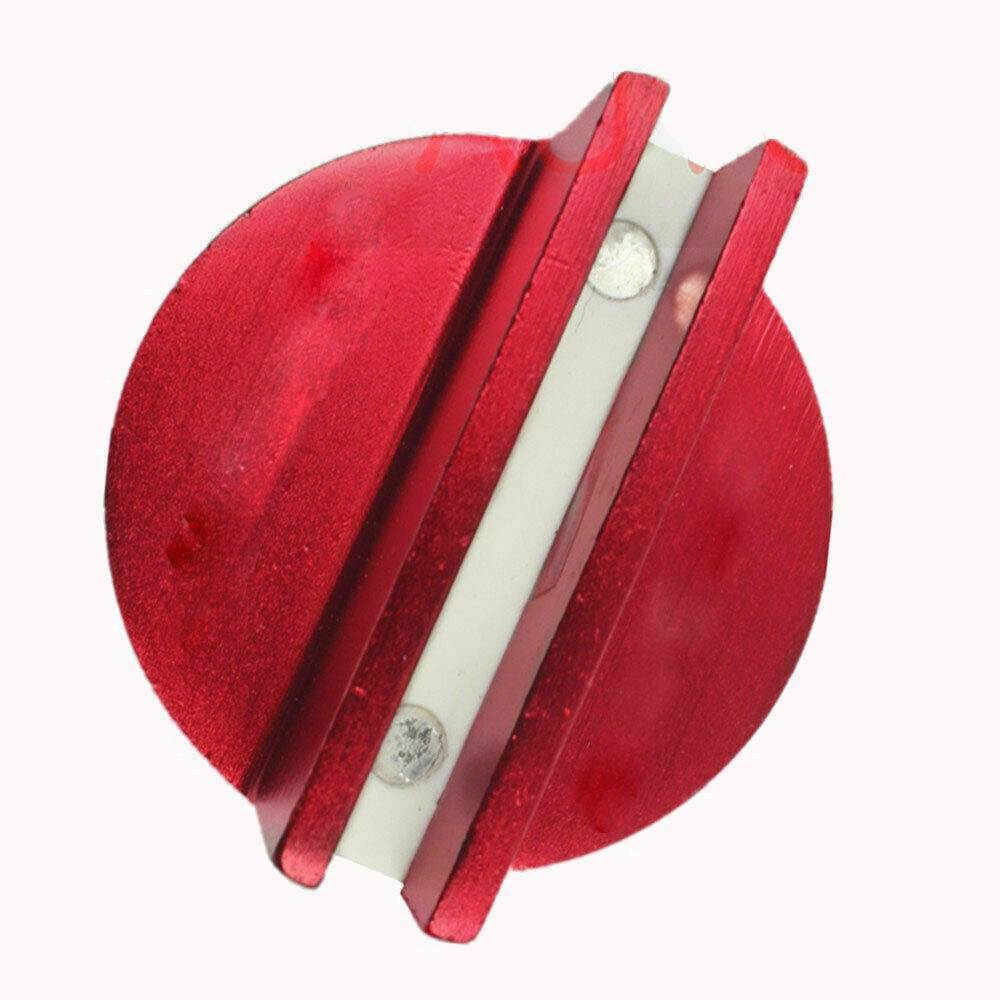 Universal 2pcs Magnetic Jack Pad Pinch Weld Frame Rail Adapter Red