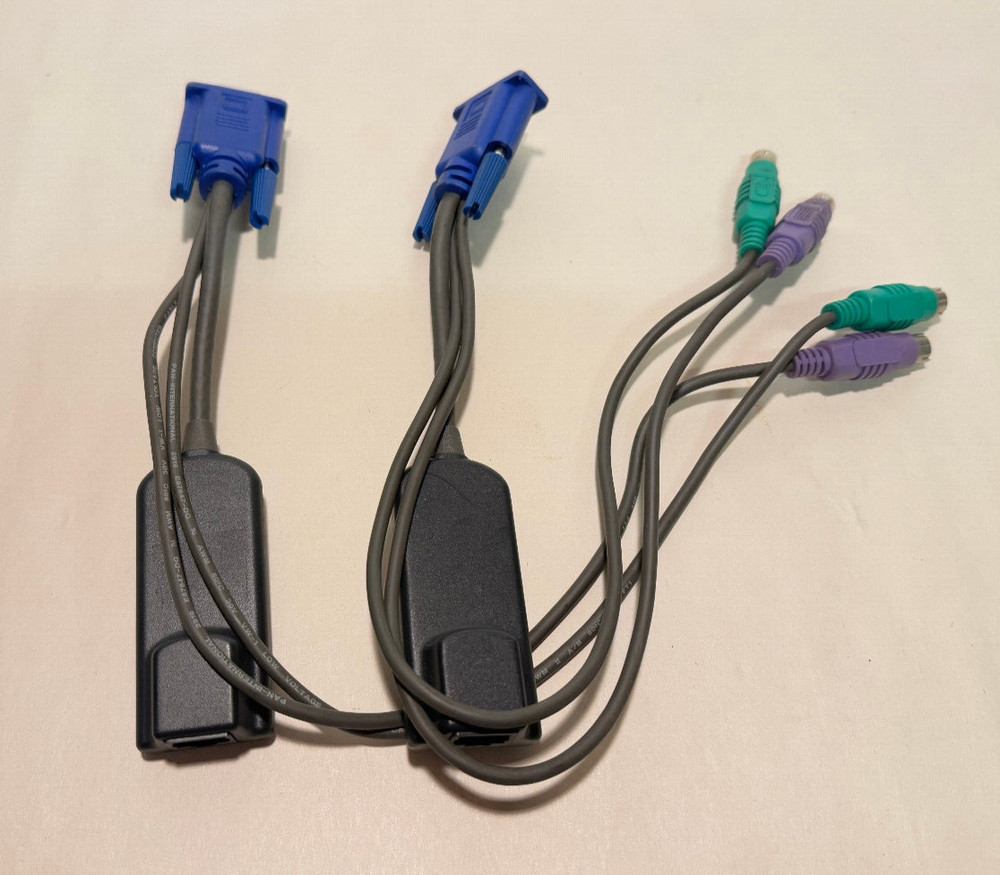 2 x Avocent Server Interface Module 520-255-008 DSRIQ-PS2