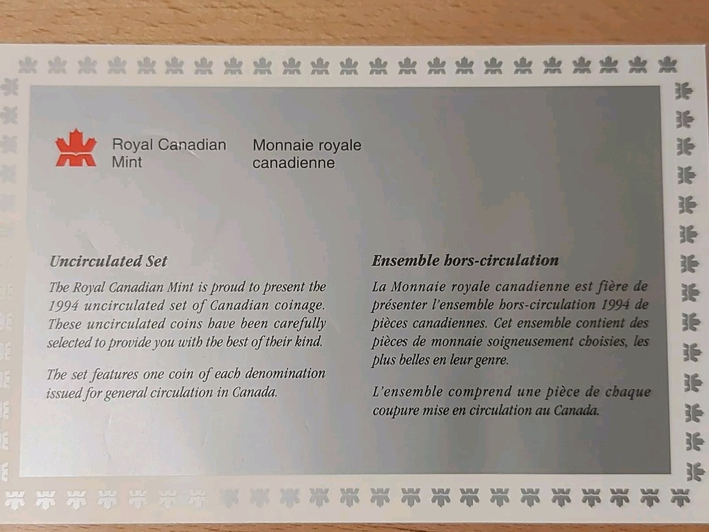 Canadian Mint Uncirculated Coins