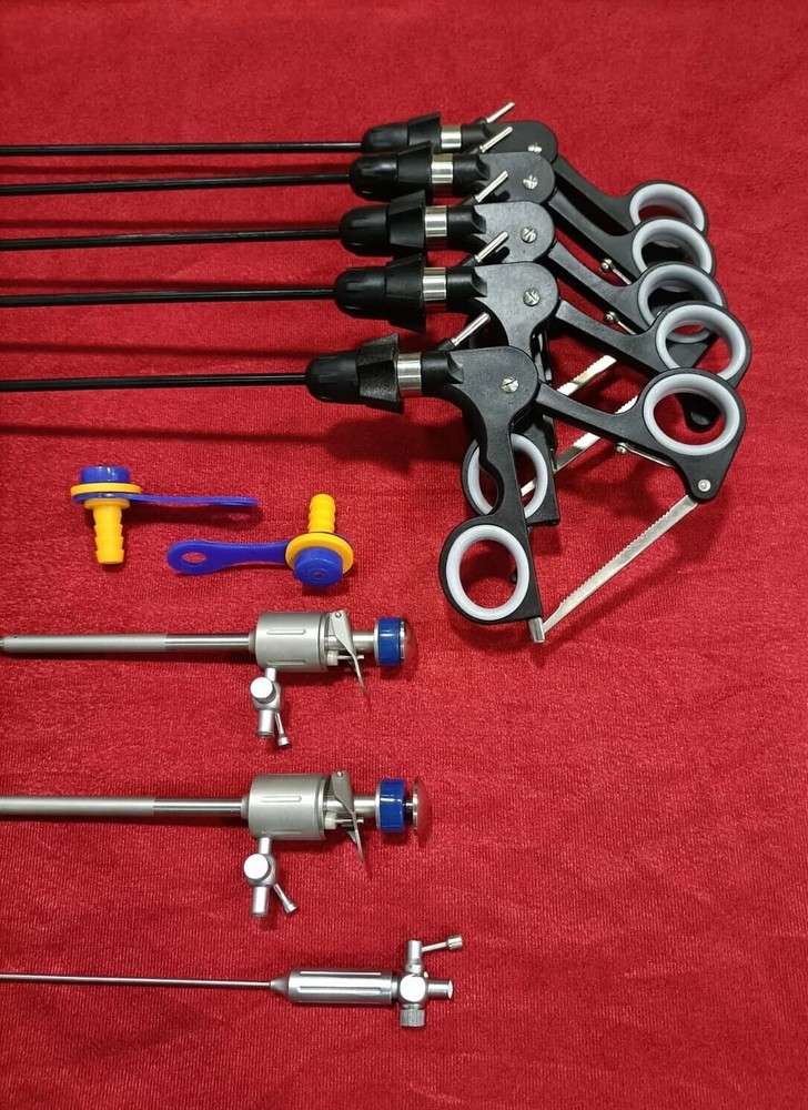 12pc-Laparoscopic Instrument Set 5mmx330mm Best Quality Reusable Instruments