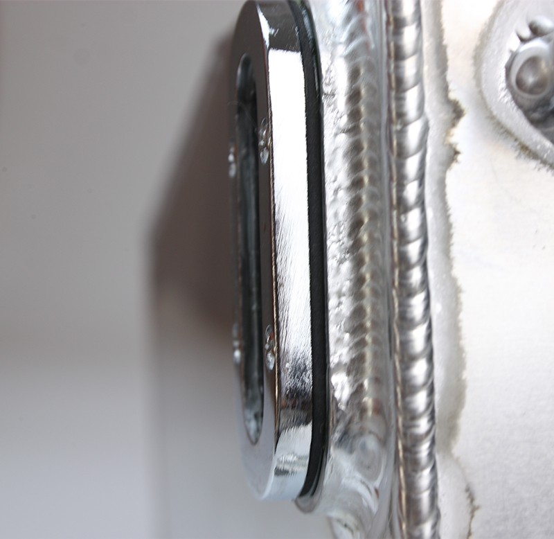 Bar shaped level window with rubber gasket + screw*4