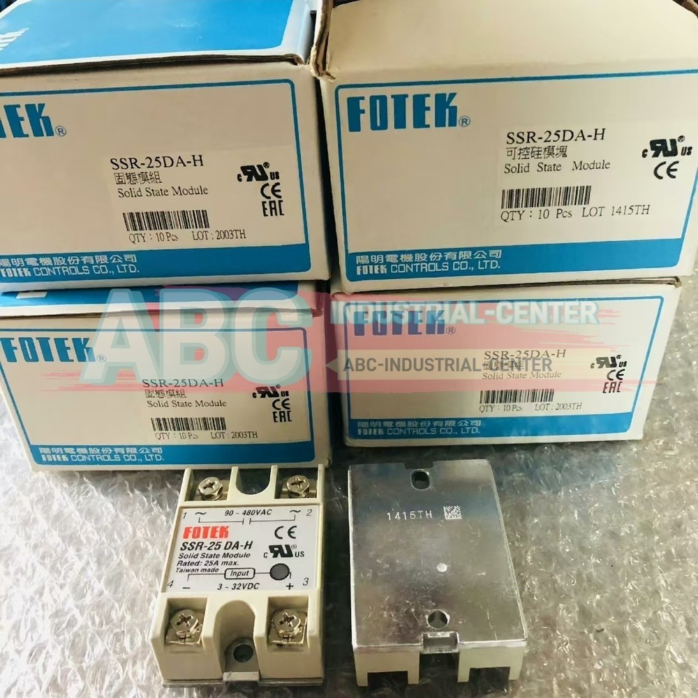 1PCS New FOTEK SSR-25DA-H Solid State Relay#