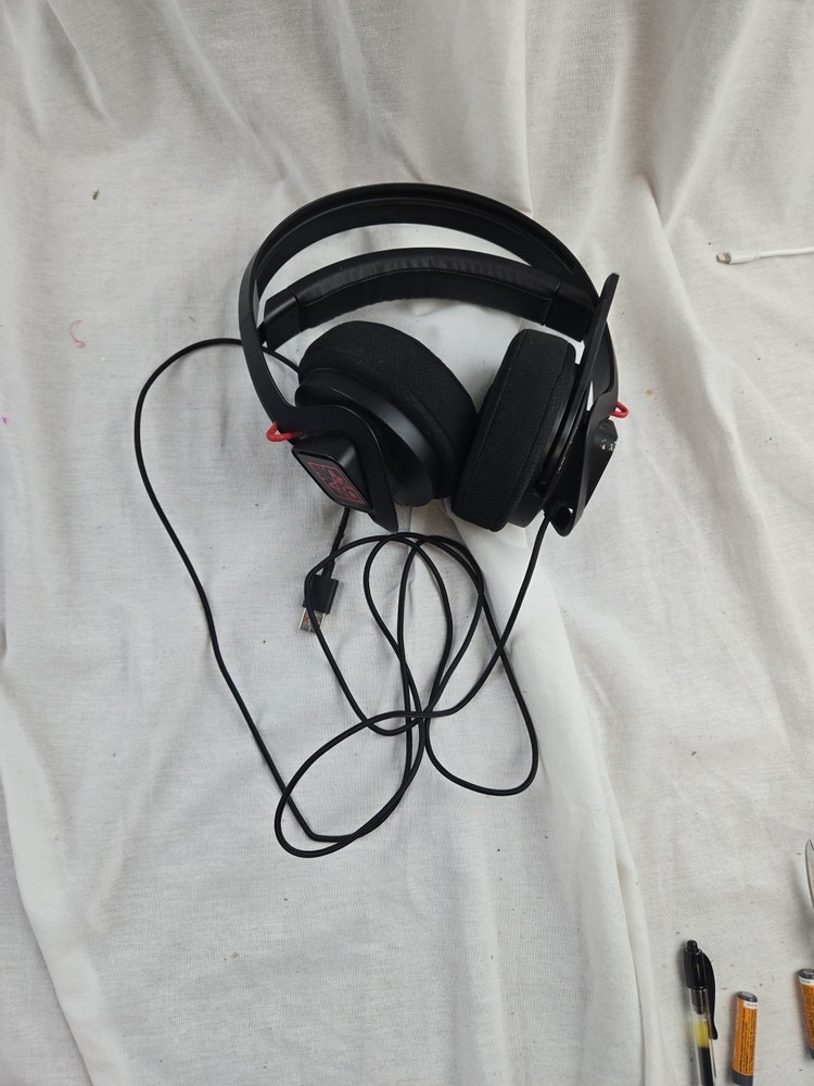 HP Omen Mindframe Prime Wired Gaming Headset Compatible with PC, PS4, Mac Black