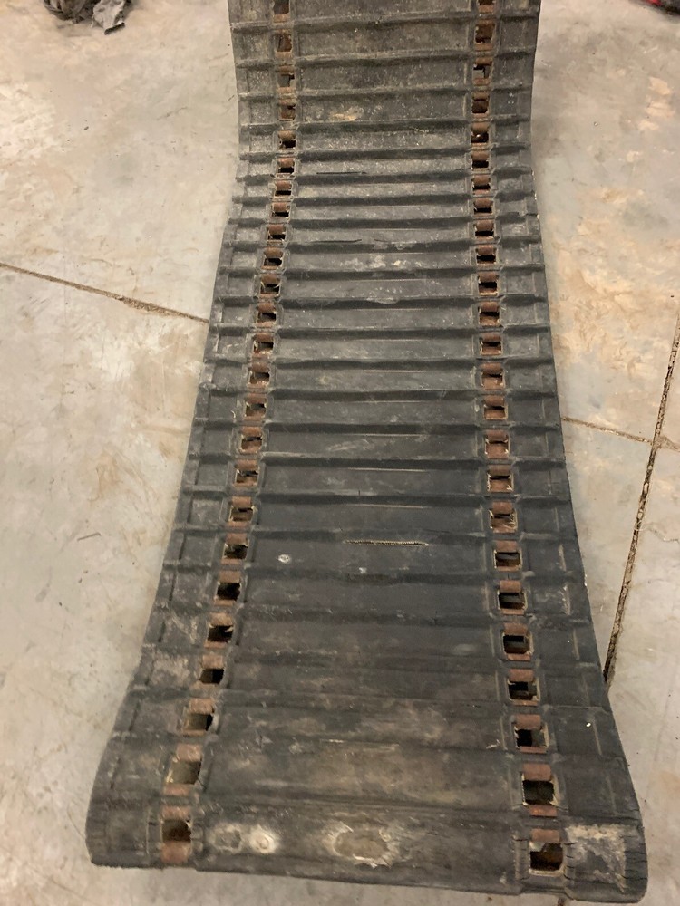 Harley Davidson 18" Vintage Snowmobile Track 58 Window, Still Useable