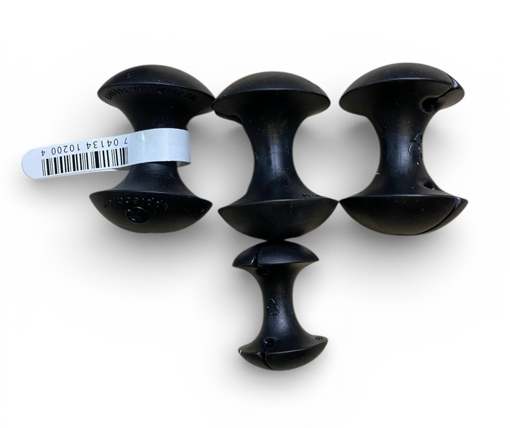 AppleCore Cable Organizer Bundle Black Magic 3 Medium 1 Small Cord Winder Keeper