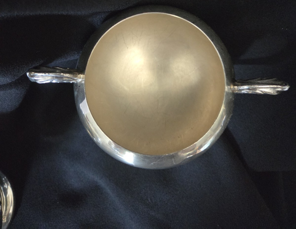 Guildcraft Silversmiths Creamer & Open Sugar