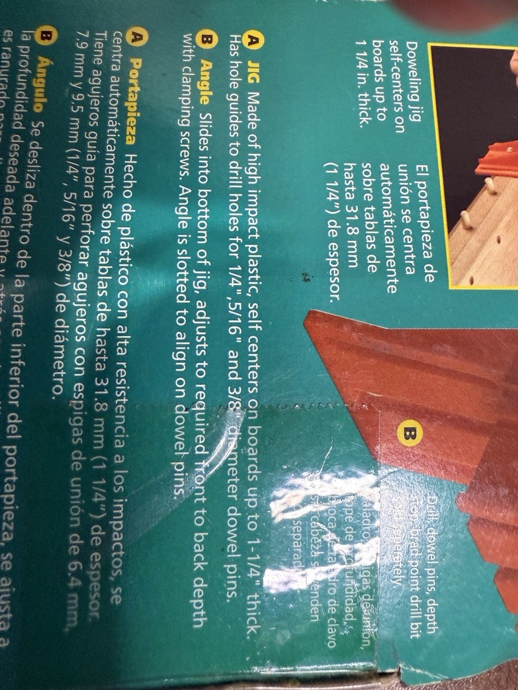 Wolfcraft Quick Dowel Make Dowel Joints Quickly and Accurately