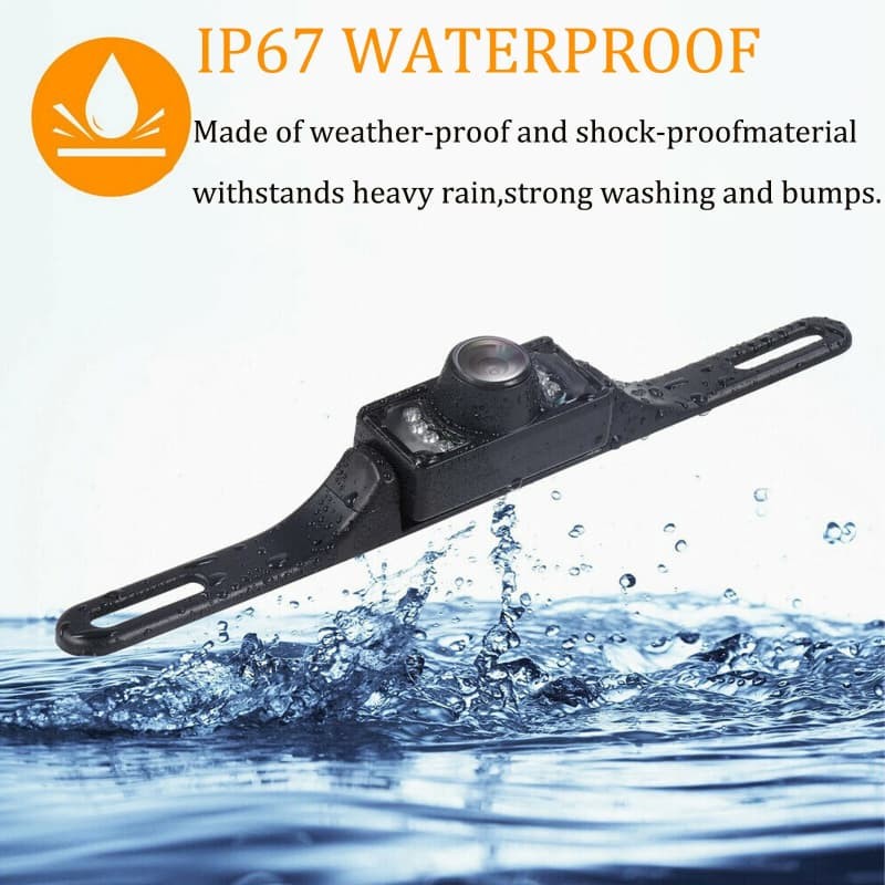 5" Monitor Backup Camera Car Rear View Wireless HD Parking System Night Vision