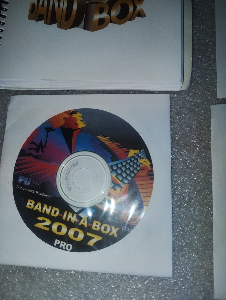 Band-in-a-Box 2007 Pro Music Software MIDI Sequencer PC Windows