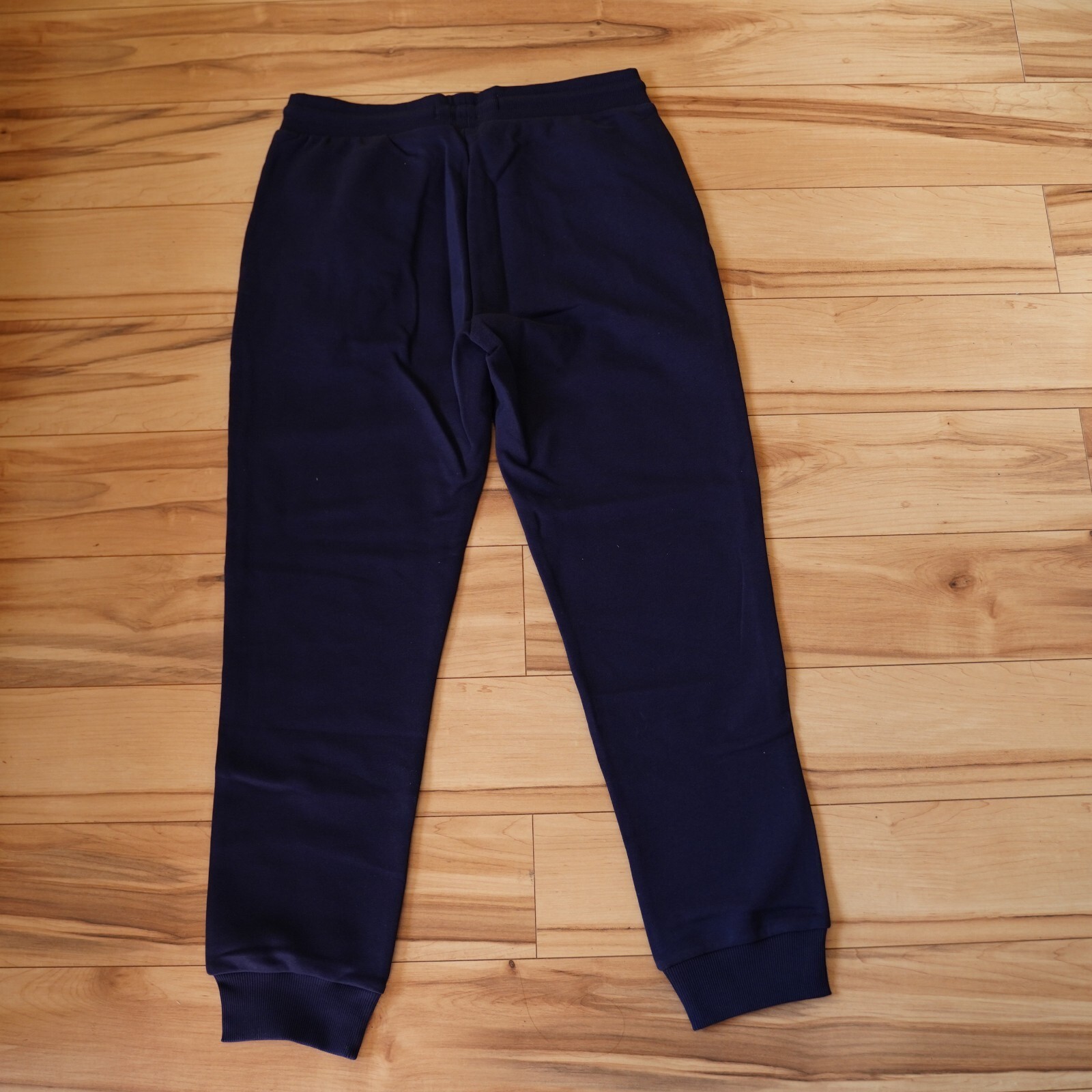 Calvin Klein Jeans Mens Blue/ Grey Monogram Logo Fleece Jogger Sweatpants