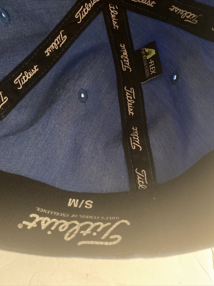 Titleist S/M blue golf fitted hat