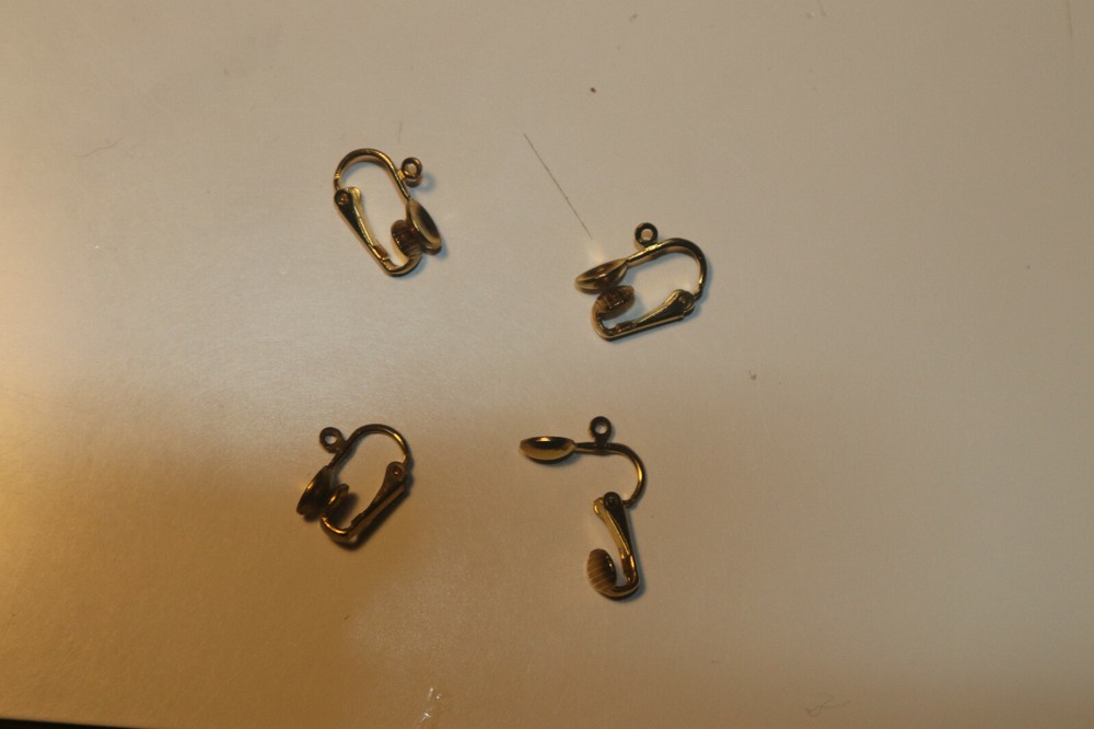 Earring Clip Gold plated drawer 2