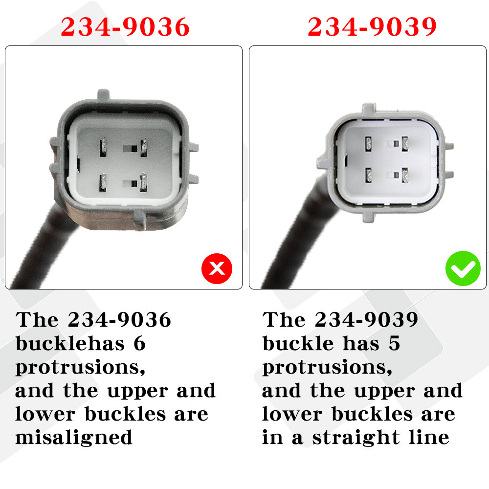 2pcs Upstream&Downstream O2 Oxygen Sensor For 2008-2012 Nissan Versa Sentra Cube