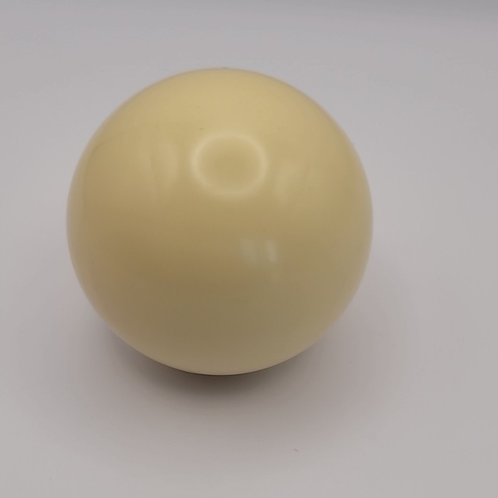 Vintage Billiard Ball / Pool Table Ball 2" Diameter VTG Solid White Que Ball